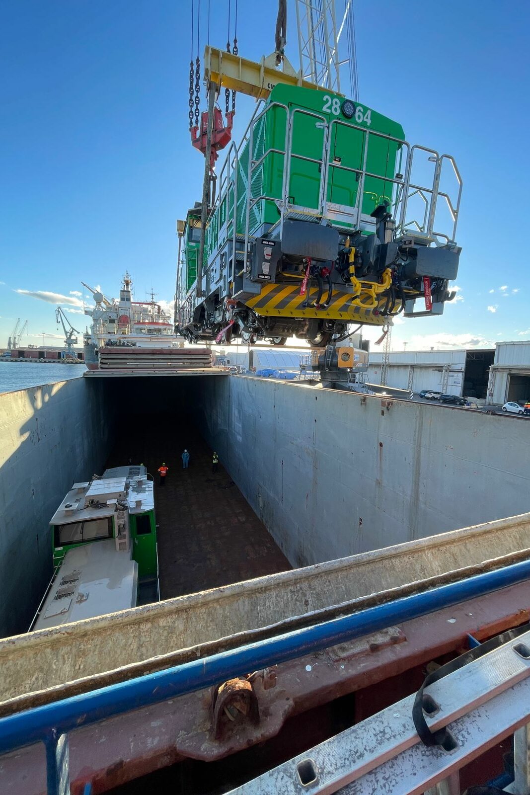 project-3 non standard transport on coaster vessel from Spain to Finland