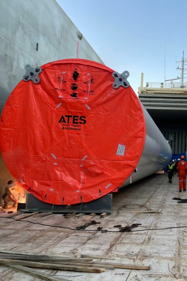 project-4 Wind tower transport from Turkey to France